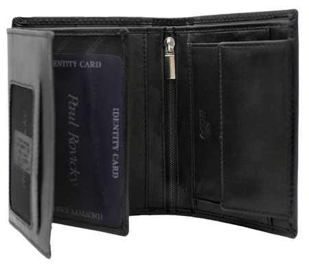 Leather Wallet RV-7680277-BCA Black