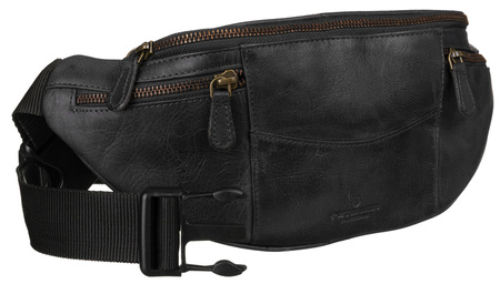 PETERSON men's leather kidney case PTN 2507-HP