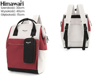 Himawari Travel Backpack with Laptop Compartment and Phone Case 1027-03