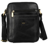 PTN BT-117-COM BLACK leather bag