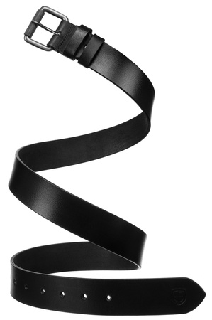 Pasek męski skórzany PTN LTP-BUF BLACK
