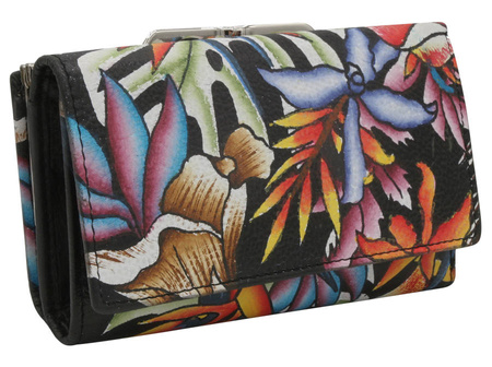 Women's leather wallet R-N55020-ART