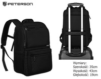 Plecak PTN-63107 Black