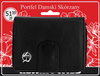 Portfel damski skórzany na blistrze R-DLL2-NCD-BL Black