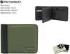 Portfel męski ze skóry PU PTN EH-06Z Army green-black