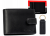 A two-piece gift set: Leatherette wallet & key ring by ROVICKY R-SET-M-N003L