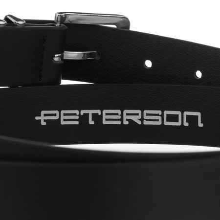 Pasek damski wąski PTN STU-17S1 Black