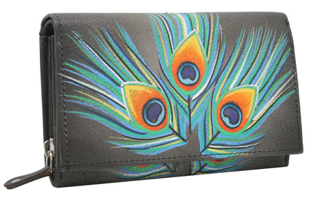 Women's leather wallet R-N22-ART-22
