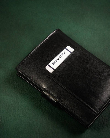 Portfel skórzany RFID ROVICKY N4L-P-GOAN