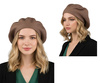 Beret damski BER-A10 Khaki