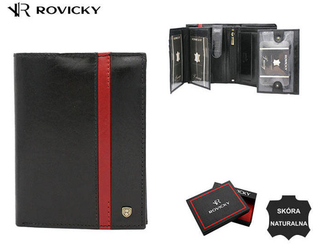 Portfel skórzany RFID ROVICKY 22313-RVTP