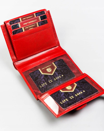 PETERSON PTN 2516-BO RFID leather wallet