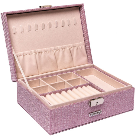 Szkatułka na biżuterię PTN SZK-11 Pink