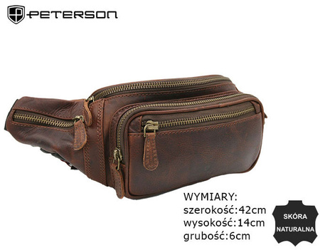PETERSON PTN 2506-OLH Leather Sachet