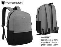 Plecak PTN 32703 D.Gray