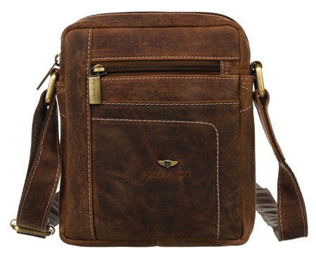 Torba skórzana PTN 2505840-NSH Tan