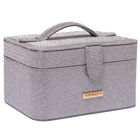 Szkatułka na biżuterię PTN SZK-09 Grey Silver