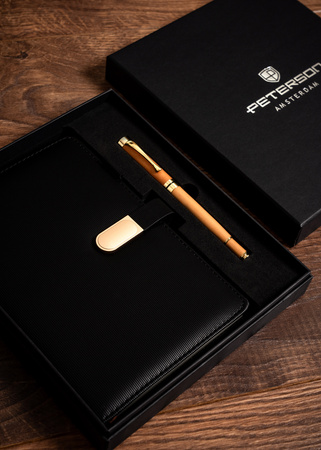 Zestaw notes + długopis PTN 339-NOT-2 Black