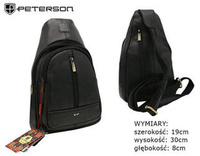Leather backpack PTN 2981-NDM