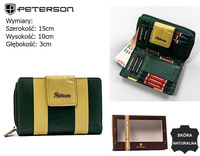 PETERSON PTN KA-18 RFID leather wallet