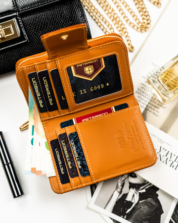 Portfel damski PU PTN 009-HF Camel