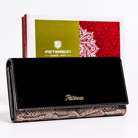 Portfel skórzany BS-467 SN Black