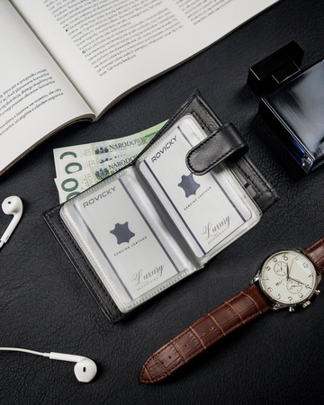 Etui na karty skórzane LOREN GRM-70-05