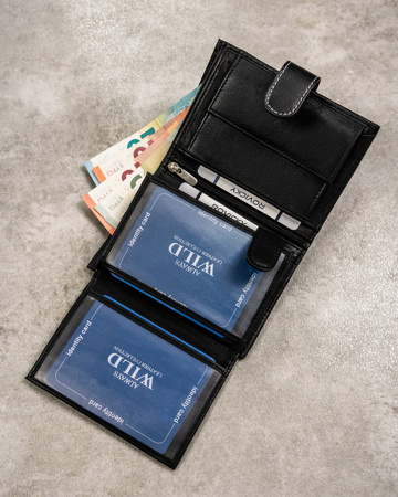 Leather wallet RFID ALWAYS WILD N4L-P-CCD-8127