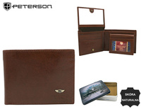 PETERSON PTN 22301-VT RFID leather wallet