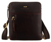 Torba skórzana + Etui PTN 1902E-OPU Brown