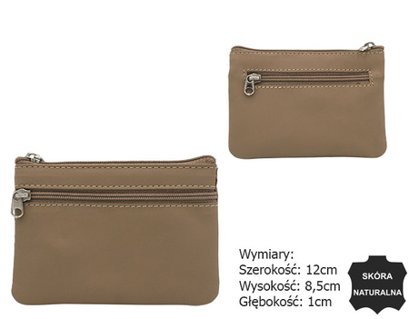 Skórzane etui na karty 34803-ACL-9691 D.BEI