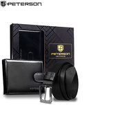 Zestaw portel+pasek PTN N992L-TW-105-BW Black