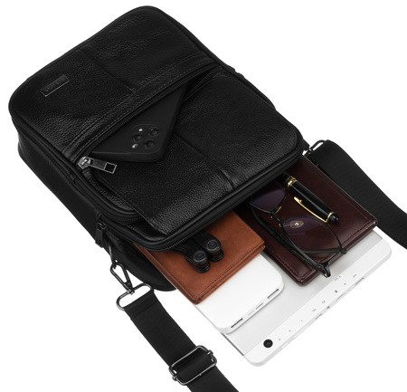 Torba skórzana R-13201-S Black