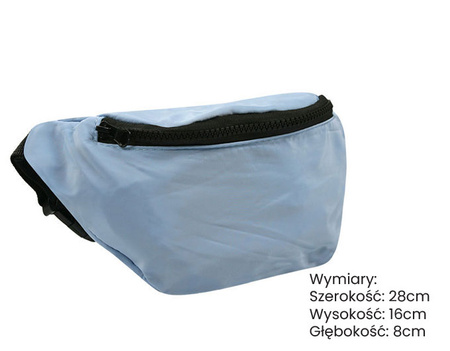Saszetka nerka WB22-PS L.Blue