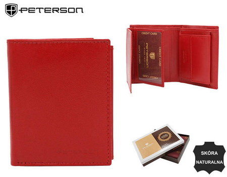 PETERSON PTN RD-270-GCL RFID leather wallet