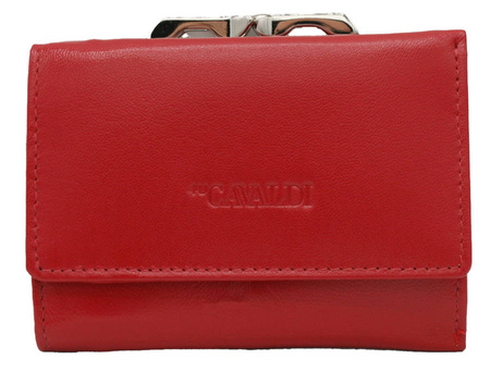 Leather wallet RD-43-GCL RED