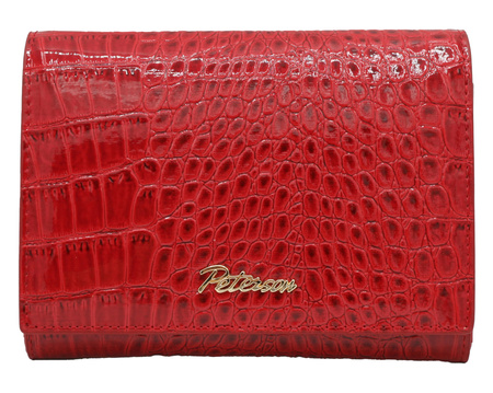 Portfel damski skórzany PTN CR-445 Red