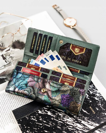 Portfel skórzany RFID PETERSON PTN 421028-MD