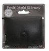Portfel męski skórzany RM-03L-BDF-BL Black