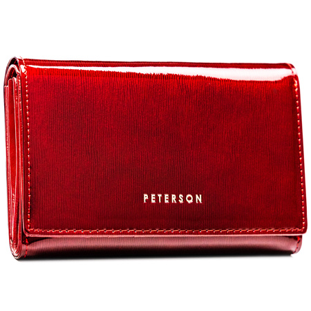 Portfel damski skórzany PTN 76112-SH Red