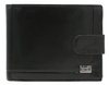 Men's Leather Wallet PC-103L-NBAR Black