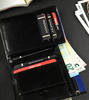 RONALDO D1072L-VT RFID leather wallet