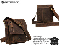 Torba skórzana PTN PTE-NSH Tan