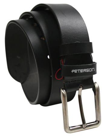 Pasek skórzany szeroki PTN PS01-BGL Black
