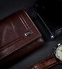 Portfel damski skórzany CPR-8787-BAR Brown