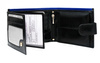 Portfel skórzany RFID ROVICKY N992L-RVT Black+Navy