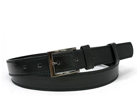 Pasek wąski PU BOM-P1 Black