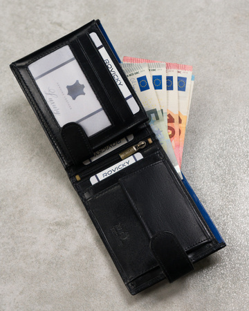 ROVICKY N992-RVT RFID leather wallet