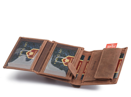Hunter leather wallet PTN 348 2-1-4