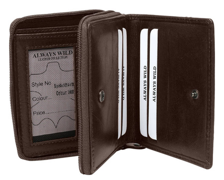 RFID leather wallet Always Wild N014-VTK-D